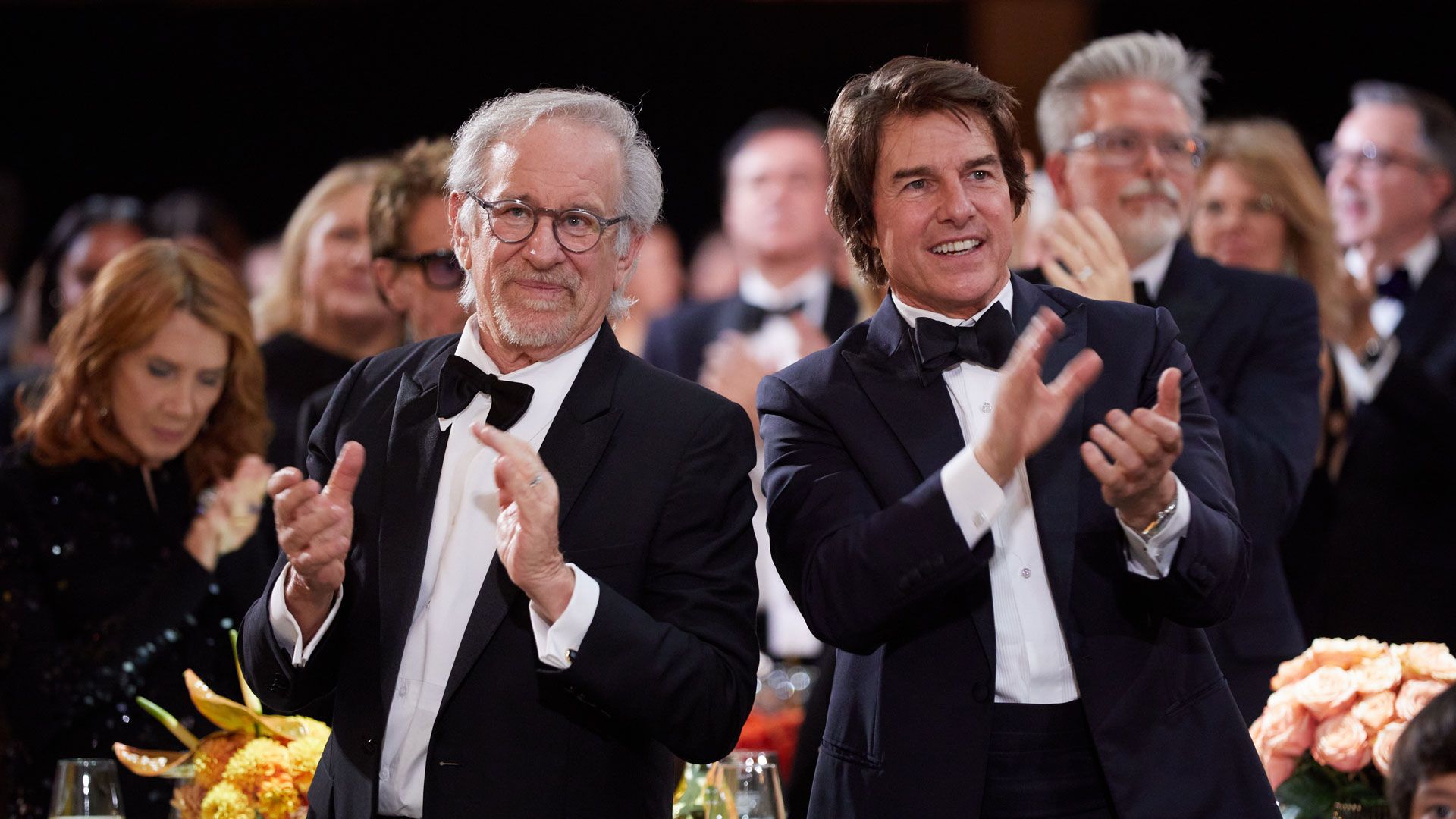 Steven Spielberg og Tom Cruise