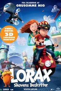 Plakat for 'Lorax: Skovens beskytter'