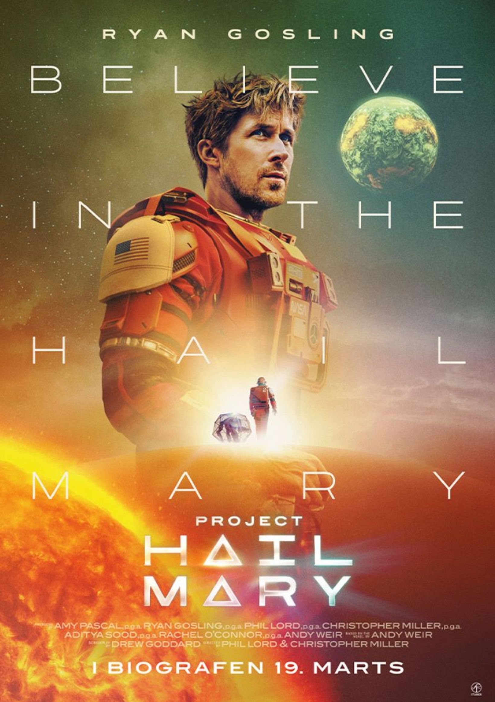 Plakat til 'Project Hail Mary'