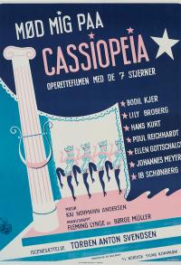 Plakat for 'Mød mig på Cassiopeia'