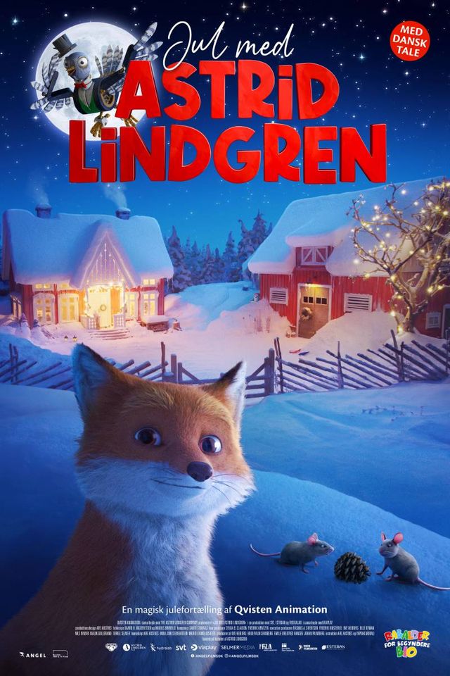 Plakat: Jul med Astrid Lindgren
