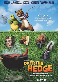 Plakat for 'Over the Hedge - org. version'