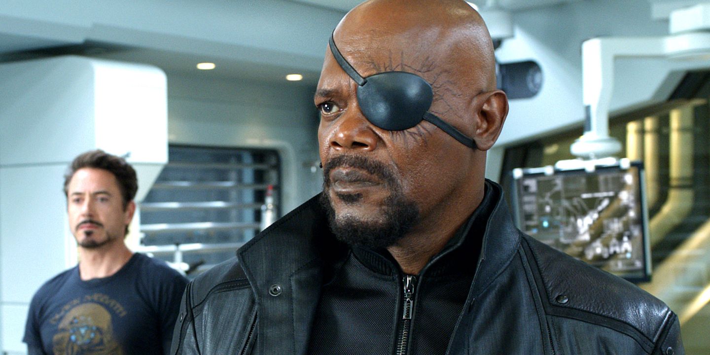 Samuel L. Jackson som Nick Fury