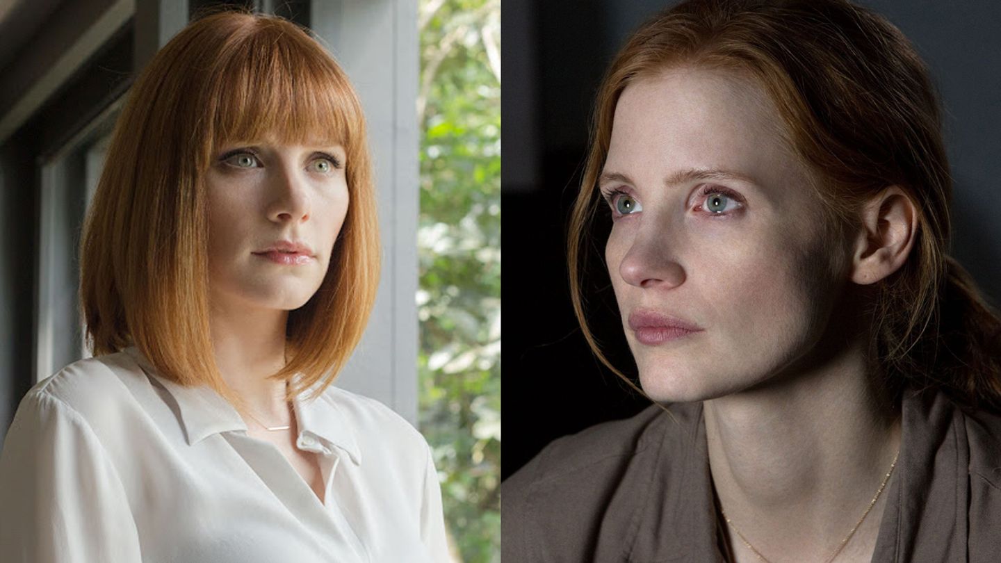 Bryce Dallas Howard og Jessica Chastain