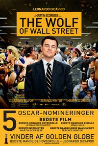 Plakat for 'The Wolf of Wall Street'