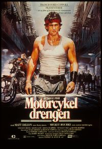 Plakat for 'Motorcykeldrengen - Hinton Digital vers.'