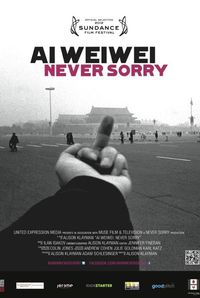 Plakat for 'Ai Weiwei: Never Sorry'