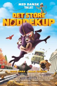 Plakat for 'Det store nøddekup'