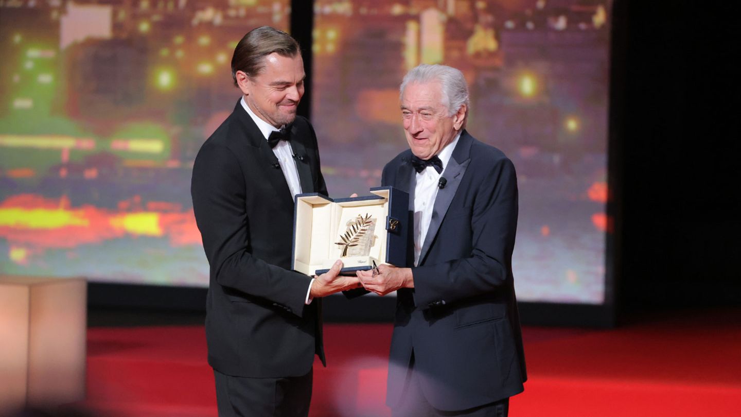 Leonardo DiCaprio og Robert De Niro Cannes 2025