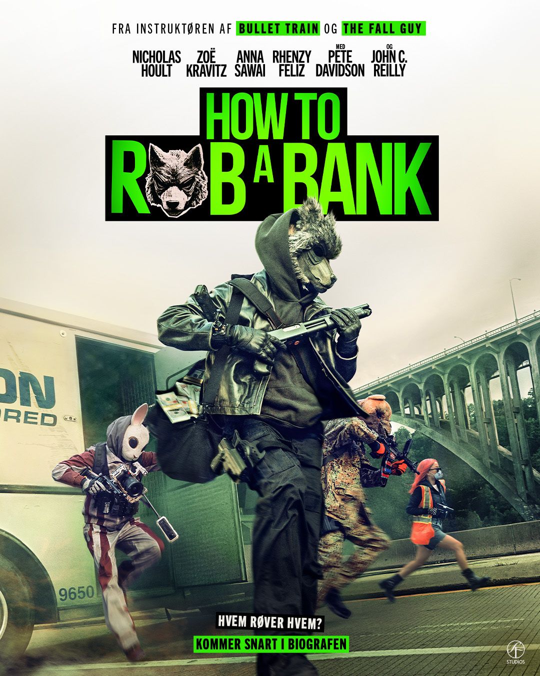 Plakat til 'How to Rob a Bank'