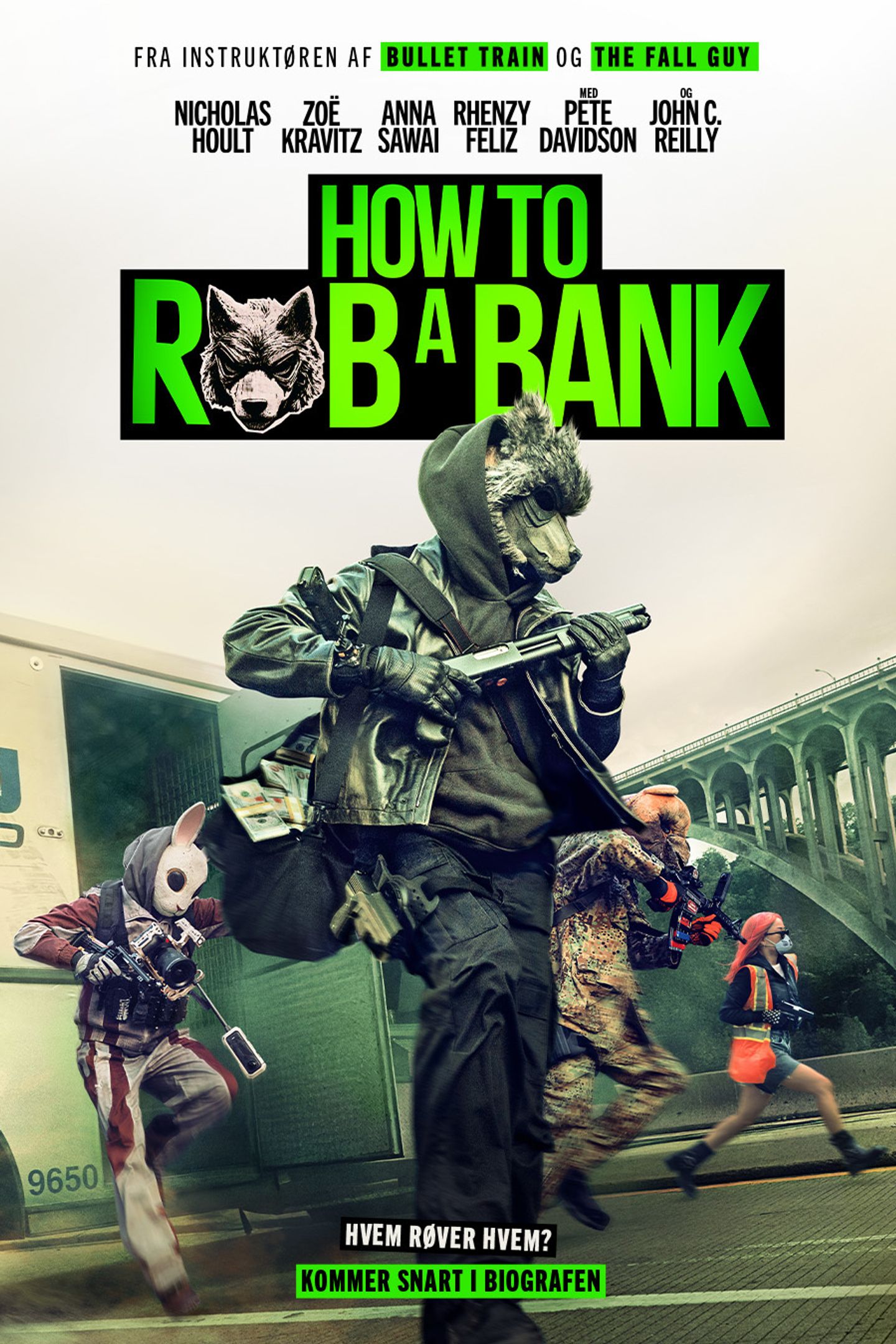 Plakat til 'How to Rob a Bank'