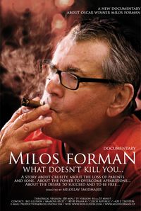 Plakat for 'Milos Forman - What Doesn't Kill You'