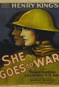 Plakat for 'She Goes to War'