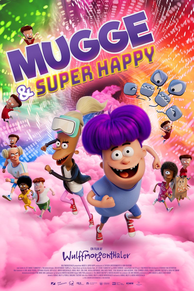 Mugge og Super Happy