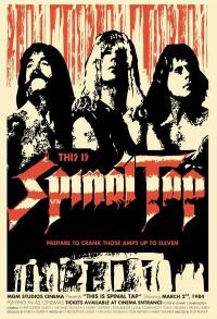 Plakat for 'This Is Spinal Tap - Musikfilm og bar'