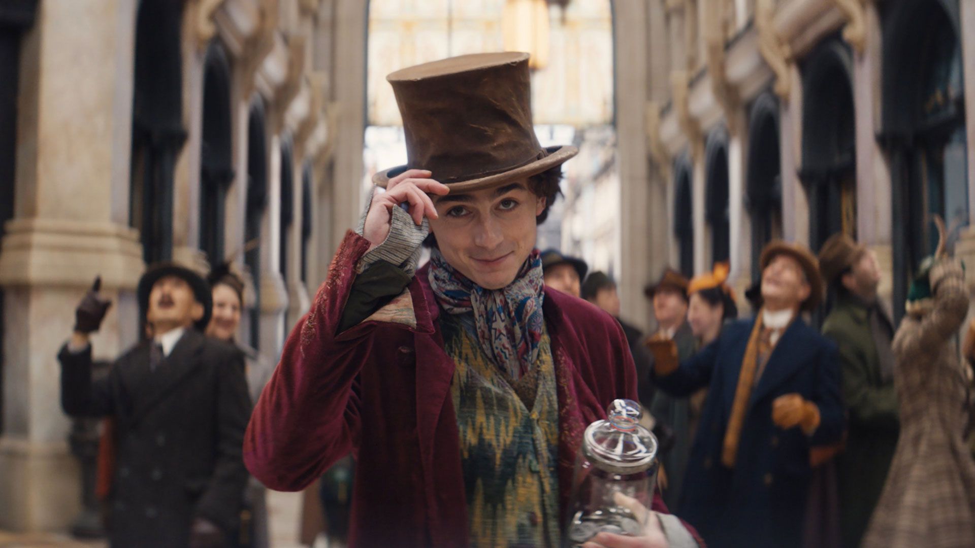 Timothée Chalamet i 'Wonka'