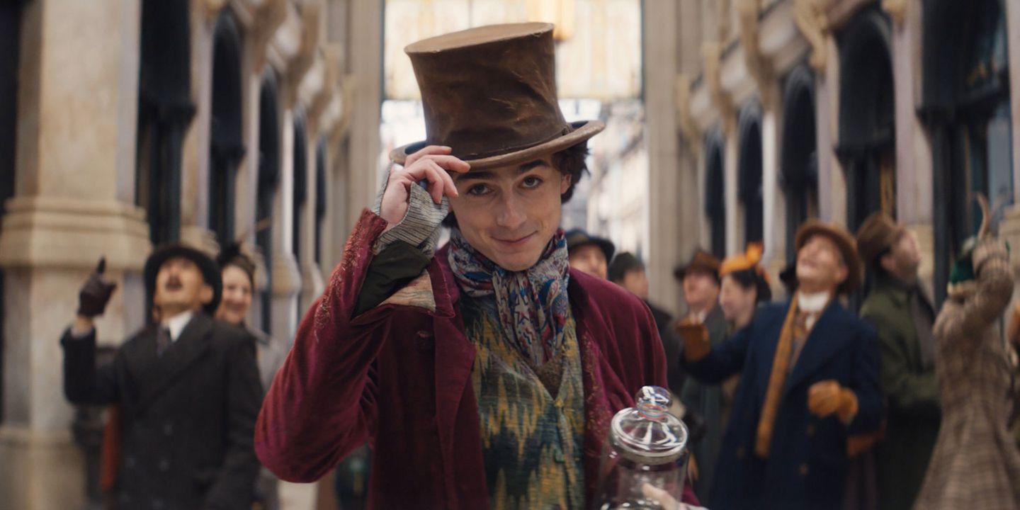 Timothée Chalamet i 'Wonka'