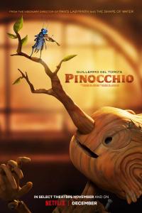 Plakat for 'Guillermo del Toro's Pinocchio'
