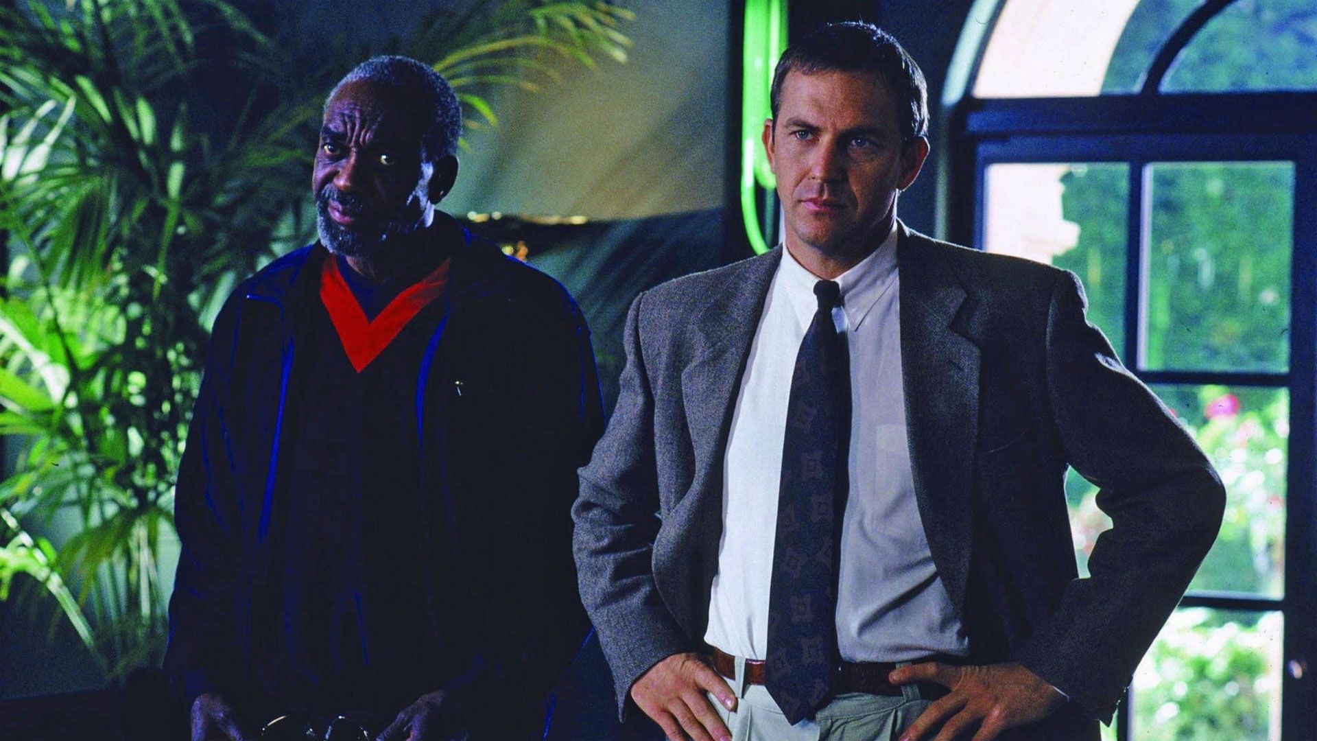 Bill Cobbs & Kevin Costner i 'The Bodyguard'