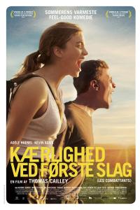 Plakat for 'Kærlighed ved første slag'