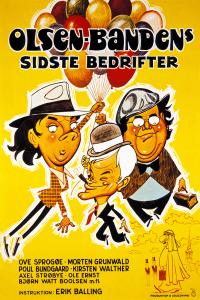 Plakat for 'Olsen-bandens sidste bedrifter (1974)'
