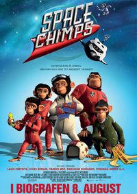 Plakat for 'Space Chimps'