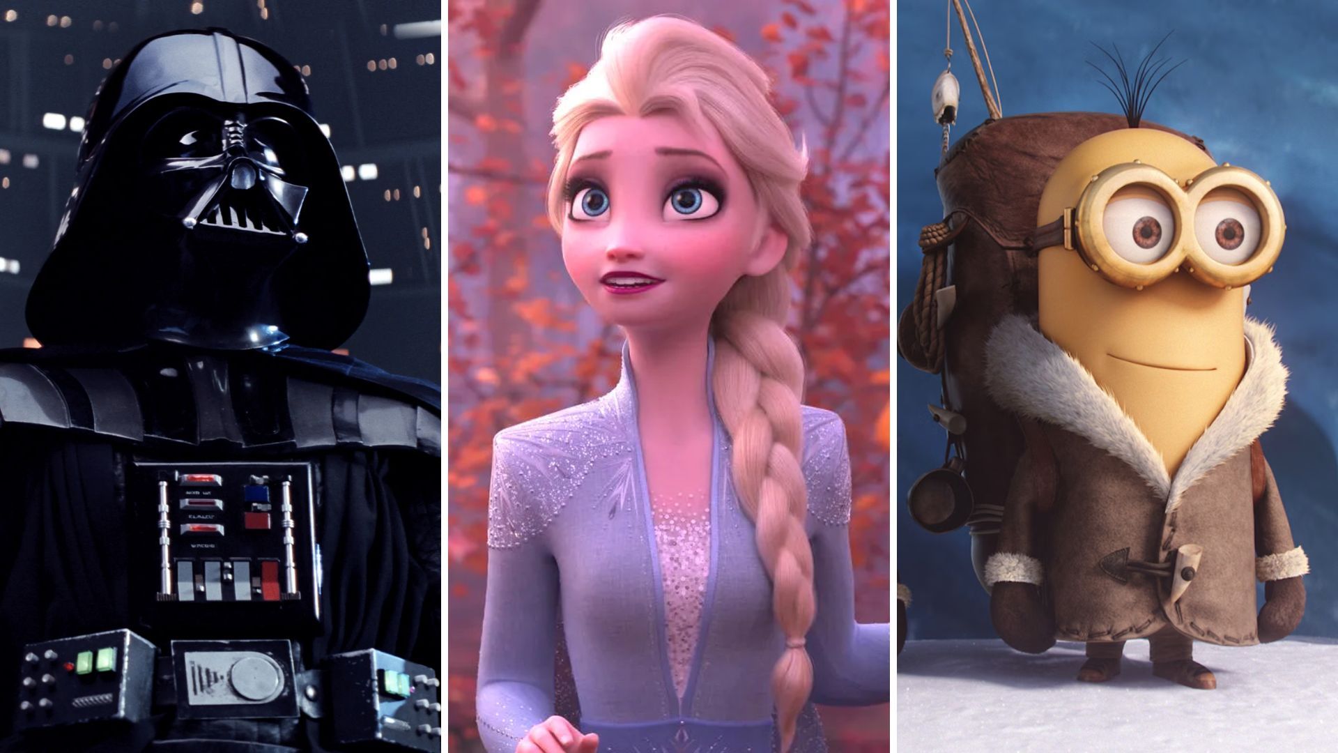 Star Wars / Frozen / Minions