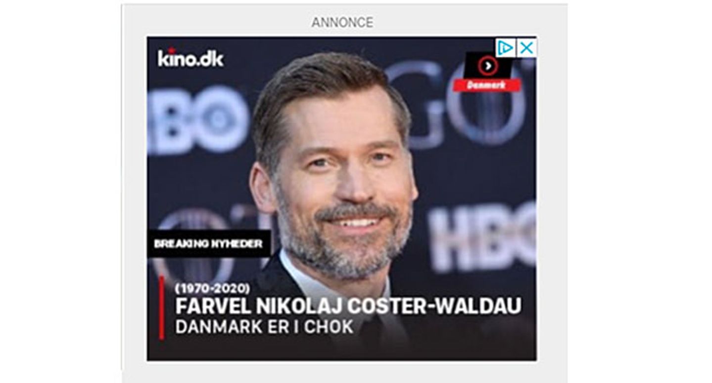 Falsk annonce