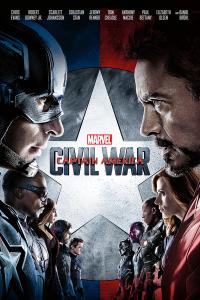 Plakat for 'Captain America: Civil War'