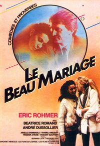 Plakat for 'Det smukke ægteskab - Rohmer'