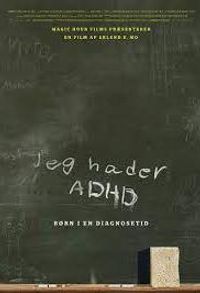 Plakat for 'Jeg hader ADHD - Erlend E. Mo - Event'