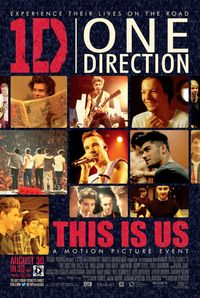 Plakat for 'One Direction: This Is Us'