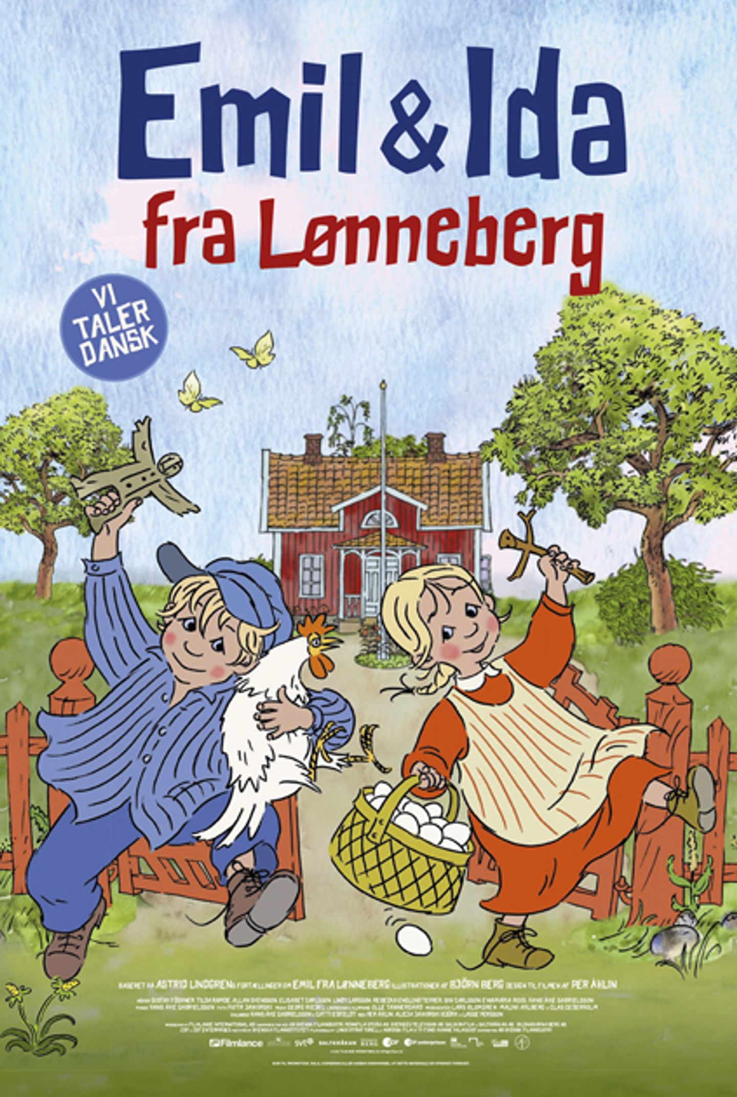 Plakat til 'Emil og Ida fra Lønneberg'