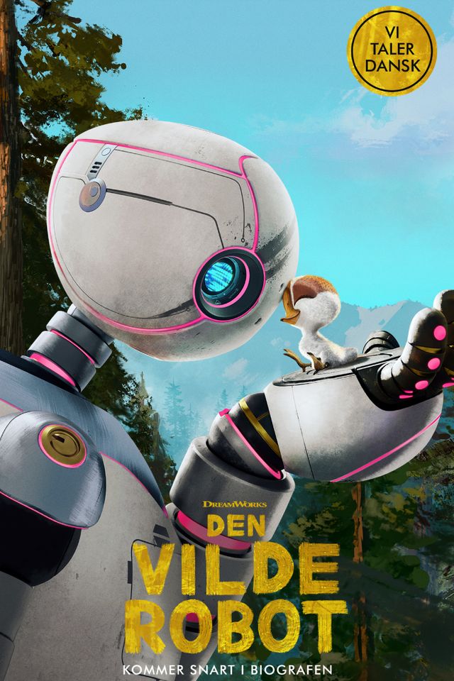 Plakat: Den vilde robot