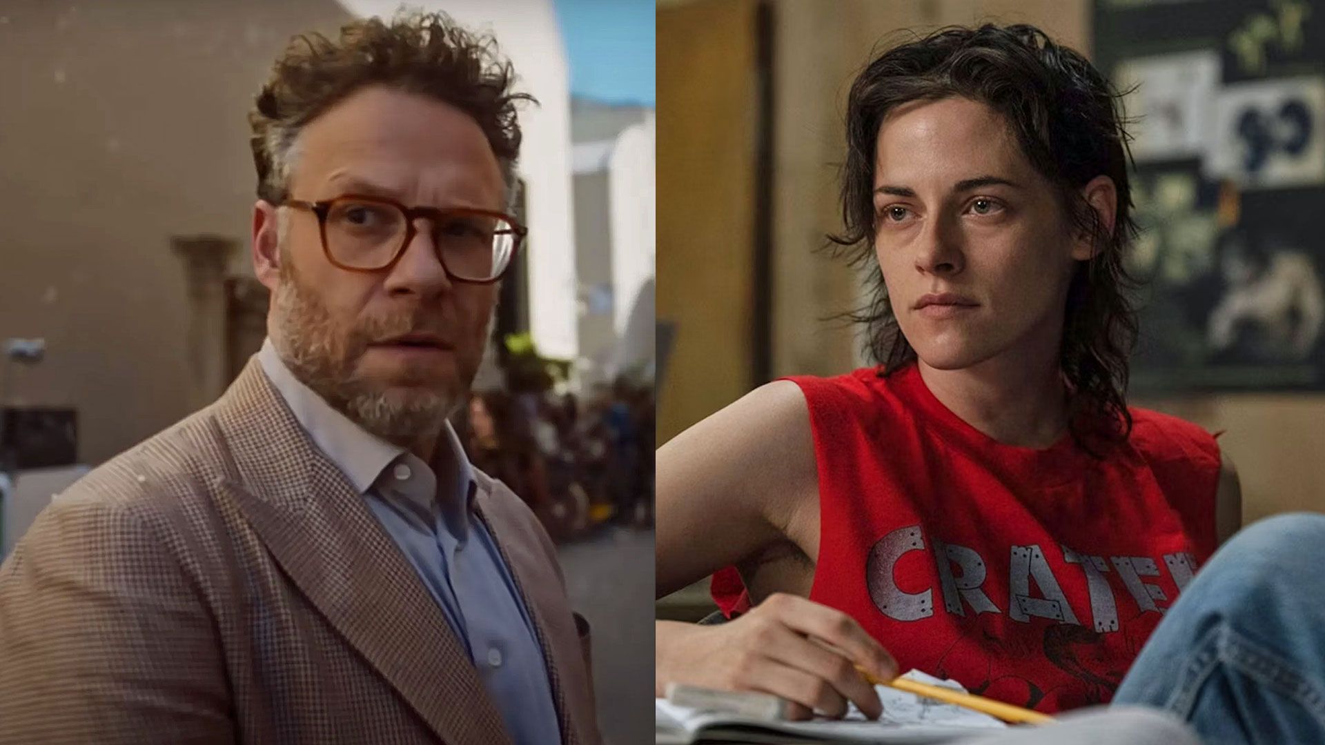 Seth Rogen & Kristen Stewart