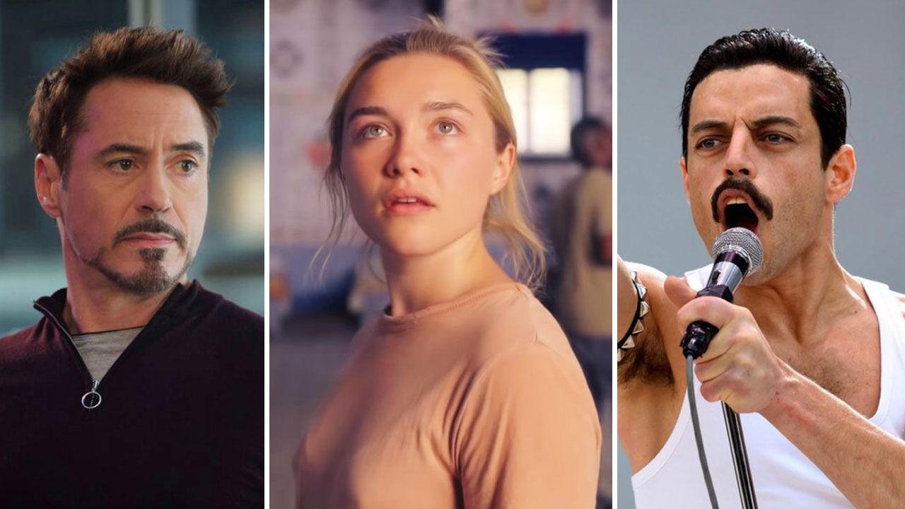 Robert Downey Jr. Florence Pugh Rami Malek