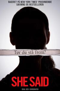 Plakat for 'She Said'