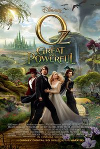Plakat for 'Oz: The Great and Powerful'
