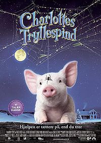 Plakat for 'Charlottes tryllespind - engelsk tale'