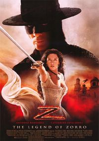 Plakat for 'Legenden Om Zorro'