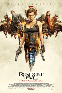 Plakat for 'Resident Evil: The Final Chapter'