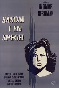 Plakat for 'Som i et spejl'