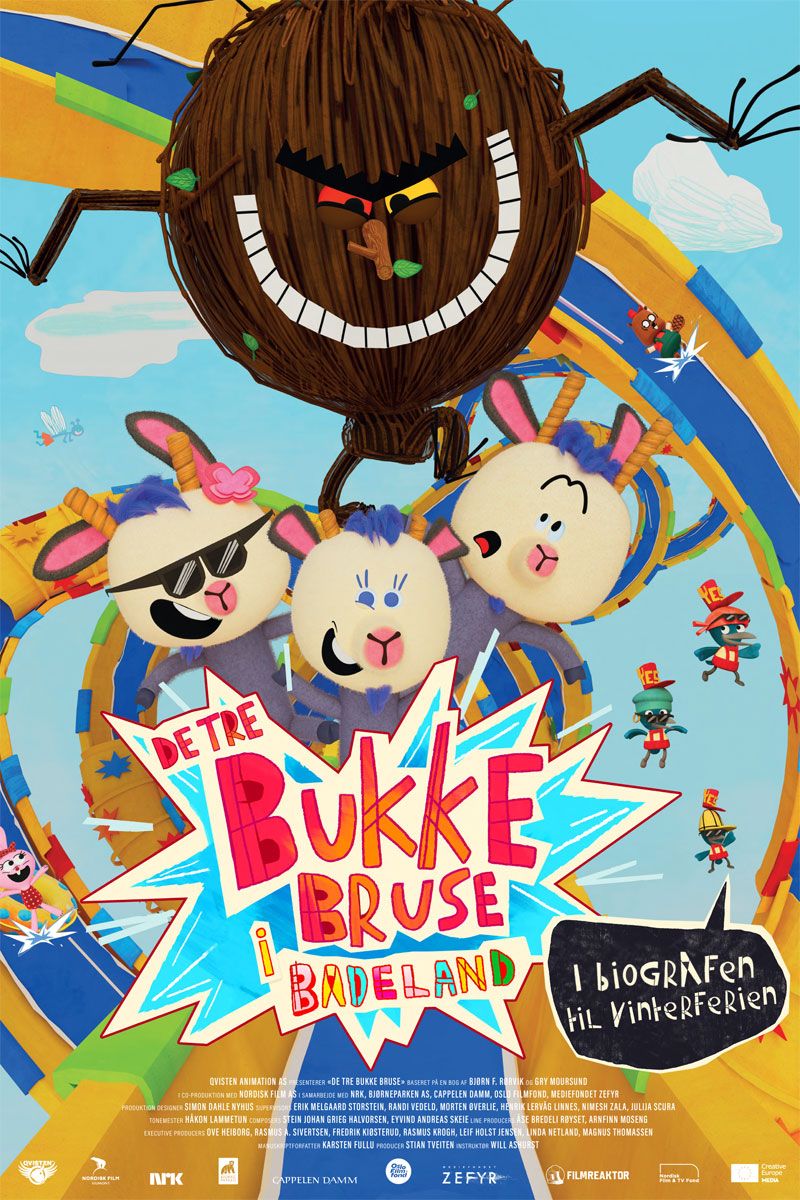 De tre Bukke Bruse i badeland