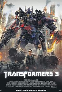Plakat for 'Transformers 3 - 2D'