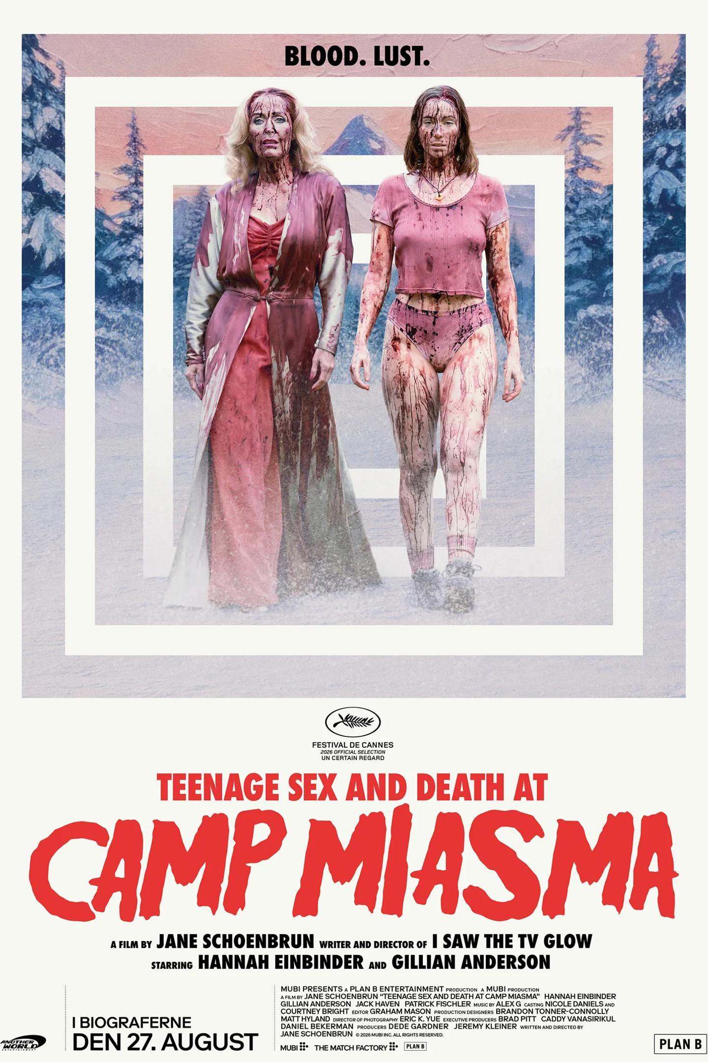 Plakat til 'Teenage Sex and Death at Camp Miasma'