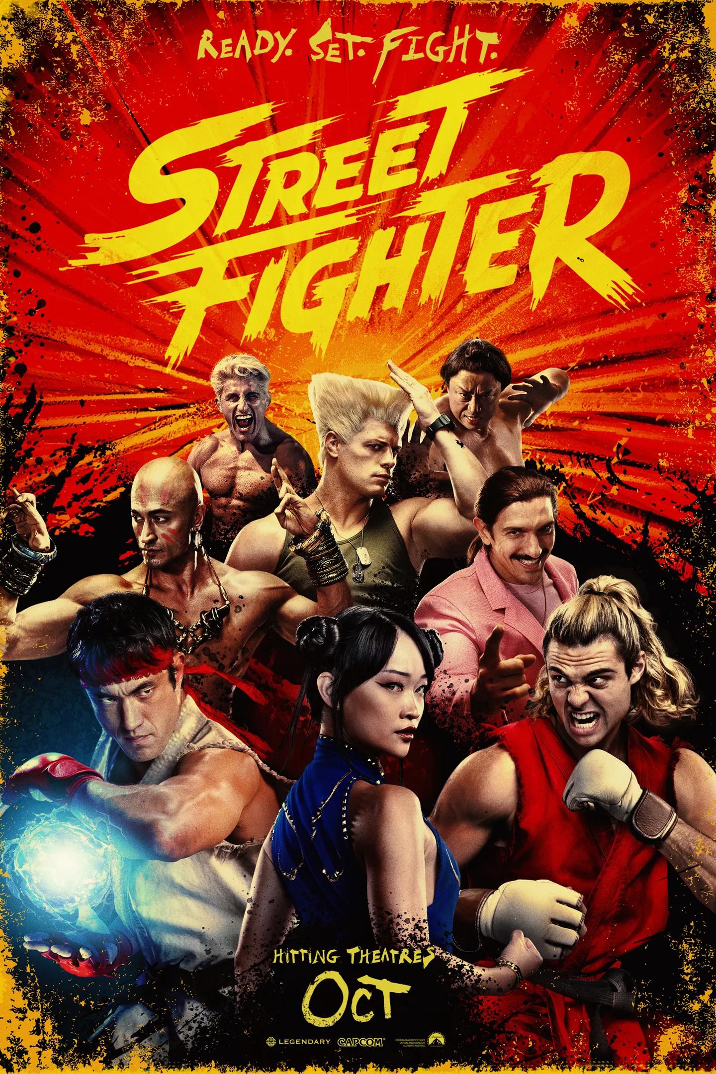 Plakat til 'Street Fighter'