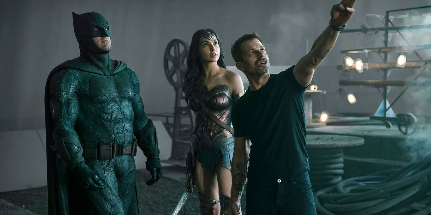 Zack Snyder uner optagelserne af 'Justice League'