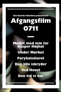 Plakat for 'Filmskolens afgangsfilm 2011 - dokumentar'