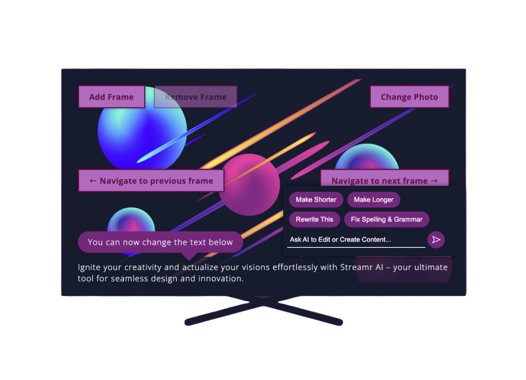 streamr.ai ChatGPT Generative AI Video Editing