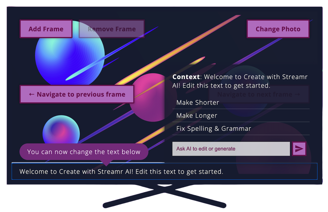 streamr Create with AI